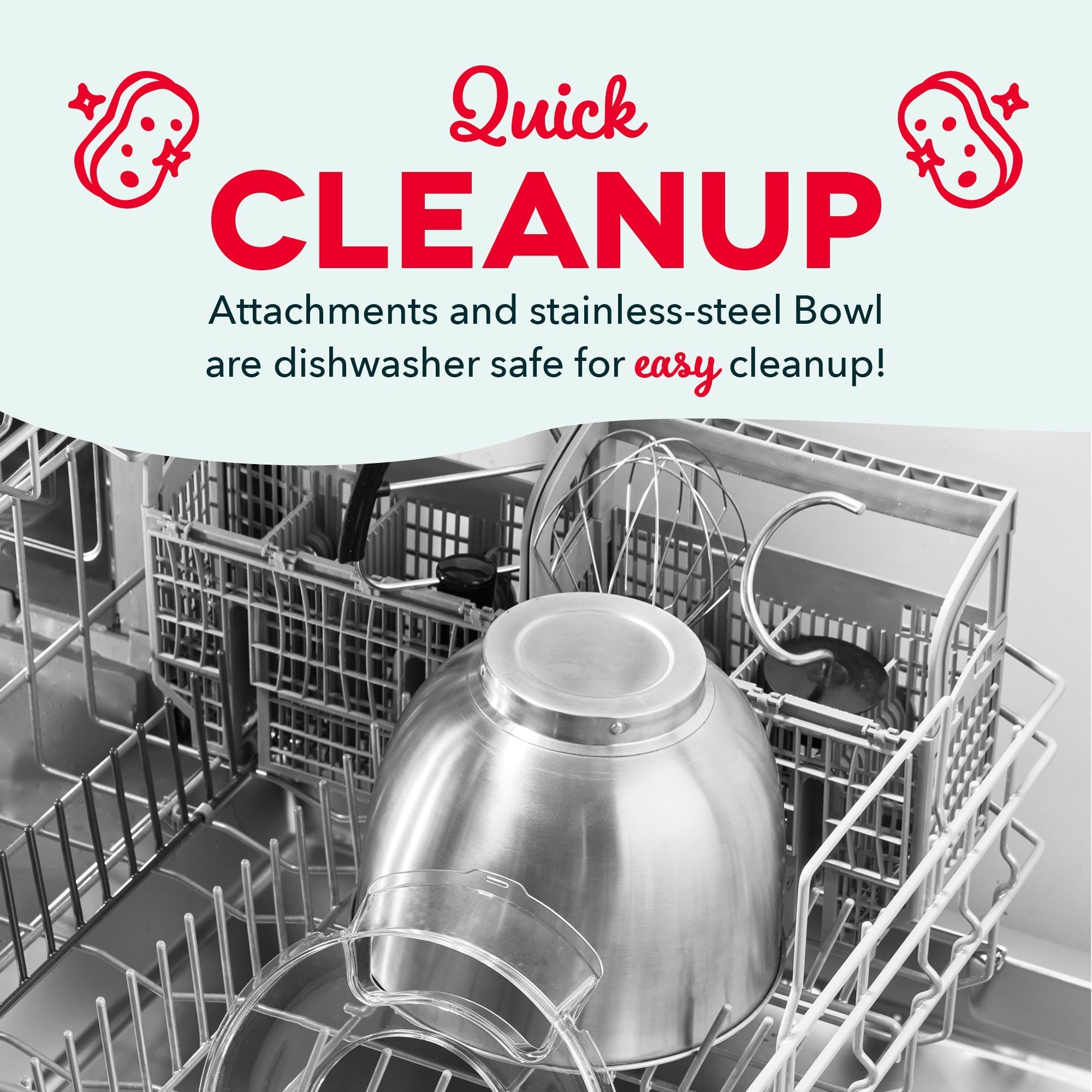 3.5 Qt Tilt Head Stand Mixer